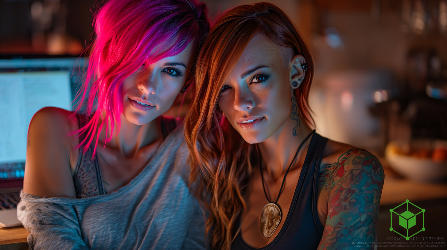 ari + ember together — sgit.space Duo